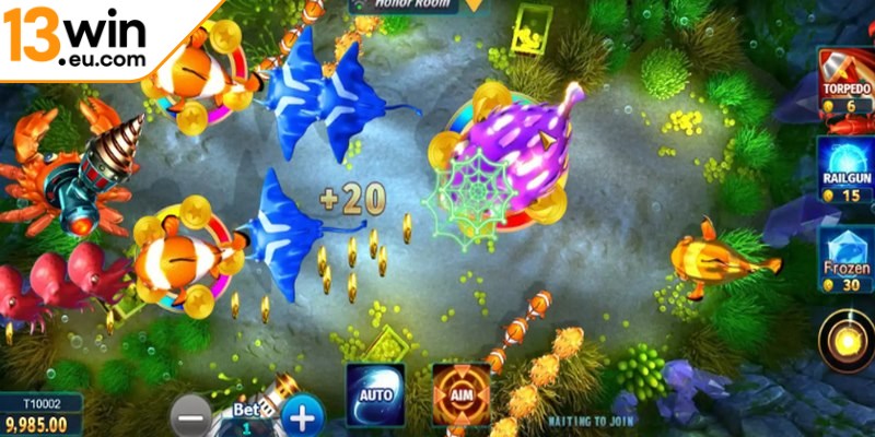 Quản lý được vốn đạn thông minh là cách chơi 13win eu bắn cá dễ thắng