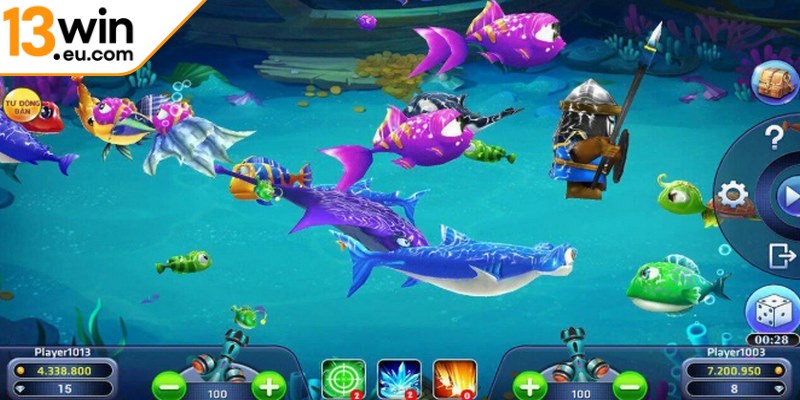 Bắn cá 3D tại 13win eu có gì mới với ưu đãi vàng