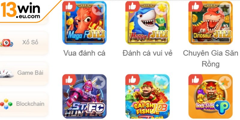 Tham gia bắn cá nhiều người chơi tại 13WIN eu với vài bước đơn giản