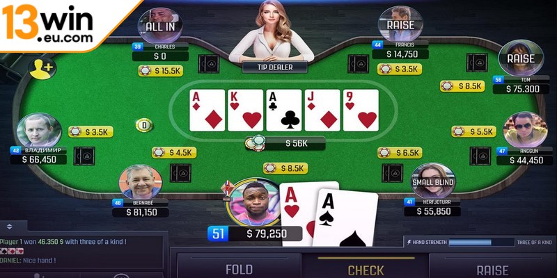 Kho tàng game bài đổi thưởng chuẩn Châu Âu tại 13win eu 