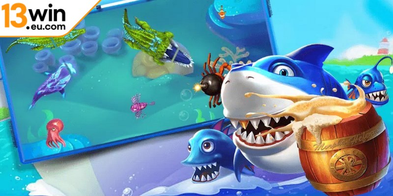 Game bắn cá tại 13win eu một trong những trò chơi đổi thưởng được yêu thích 