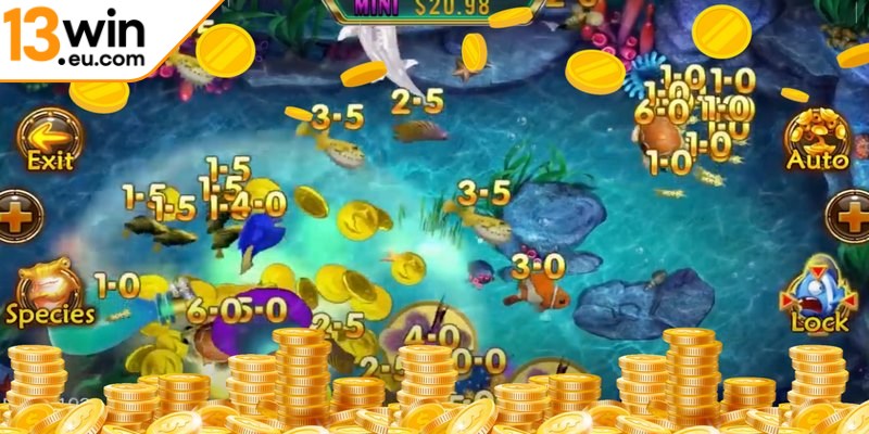 Những điểm hấp dẫn của bắn cá 13win eu 