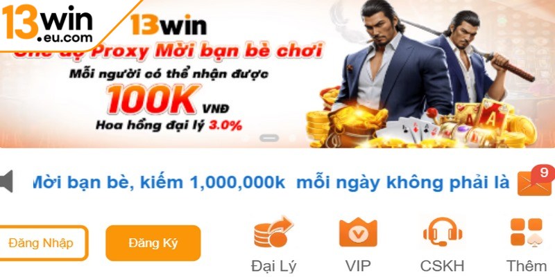 Tỷ lệ đổi thưởng tại 13WIN luôn là băn khoăn của nhiều bet thủ